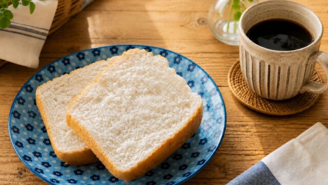 ホームベーカリーで焼いた米粉パン。グルテンフリー・もちもち食感